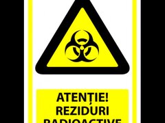 Semn pentru reziduuri radioactive